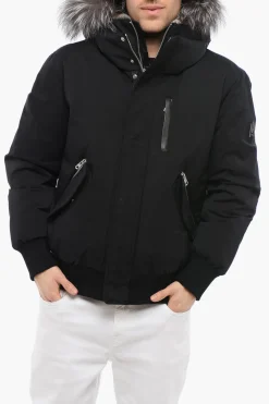 Piuminio DIXON In Misto Nylon Con Pelliccia>Mackage Discount