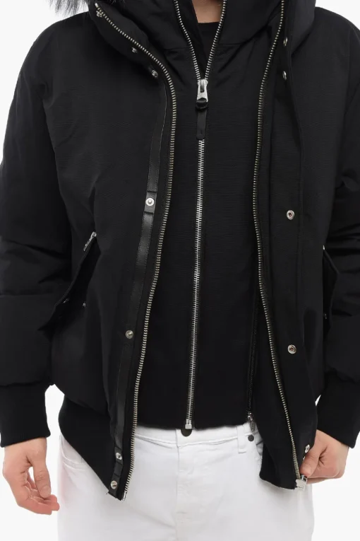 Piuminio DIXON In Misto Nylon Con Pelliccia>Mackage Discount