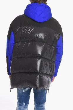 Discount Piumino Bicolore con Maxi Tasche Uomo Giubbotti