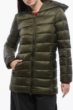 Best Piumino Con Cappuccio Donna Giubbotti