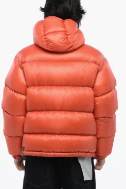Piumino Con Cappuccio Trapuntato In Rip-Stop>Jil Sander Sale