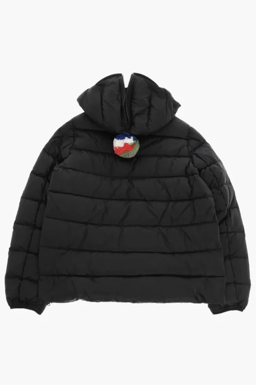 Piumino in Nylon con Pom Pom sul Cappuccio>Ai-Riders Discount