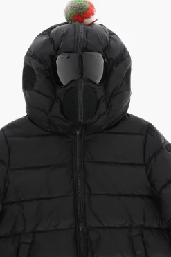 Piumino in Nylon con Pom Pom sul Cappuccio></noscript>Ai-Riders Discount