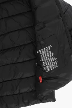 Piumino in Nylon con Pom Pom sul Cappuccio></noscript>Ai-Riders Discount