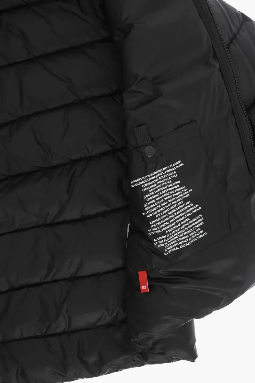 Piumino in Nylon con Pom Pom sul Cappuccio>Ai-Riders Discount