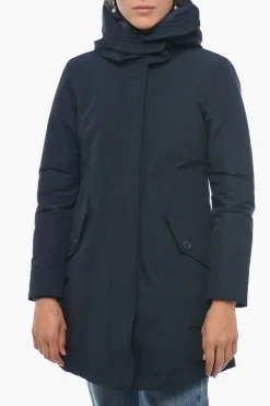 Piumino in Tinta Unita con Interno Removibile>Woolrich Best