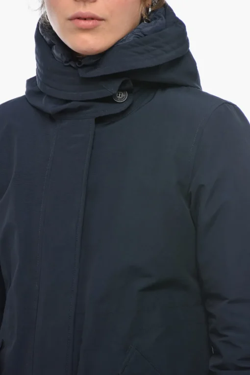 Piumino in Tinta Unita con Interno Removibile>Woolrich Best
