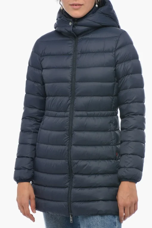 Piumino in Tinta Unita con Interno Removibile>Woolrich Best