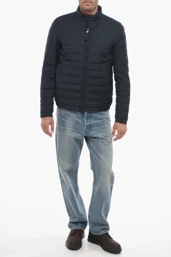 Sale Piumino Leggero LUXE Trapuntato con Chiusura Zip Uomo Giubbotti