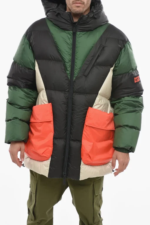 Piumino Oversized con Tasche ad Aletta>Dsquared2 Sale