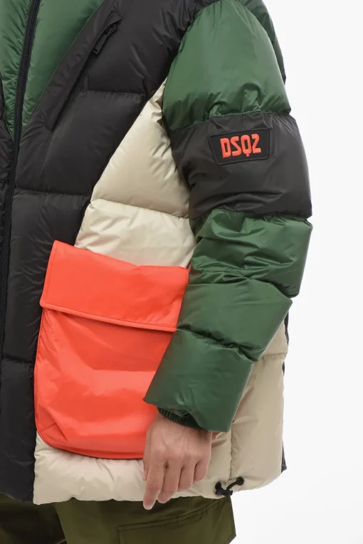 Piumino Oversized con Tasche ad Aletta>Dsquared2 Sale