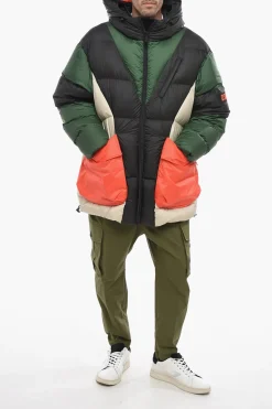 Piumino Oversized con Tasche ad Aletta></noscript>Dsquared2 Sale