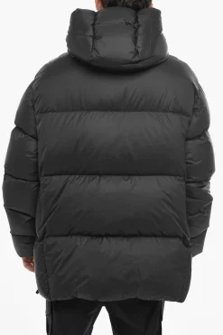 Sale Piumino Oversized con Tasche ad Aletta Uomo Giubbotti