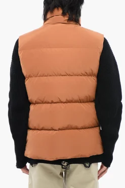 Best Piumino Smanicato con Velcro Logato Uomo Giubbotti|Giacche
