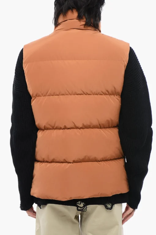 Best Piumino Smanicato con Velcro Logato Uomo Giubbotti|Giacche