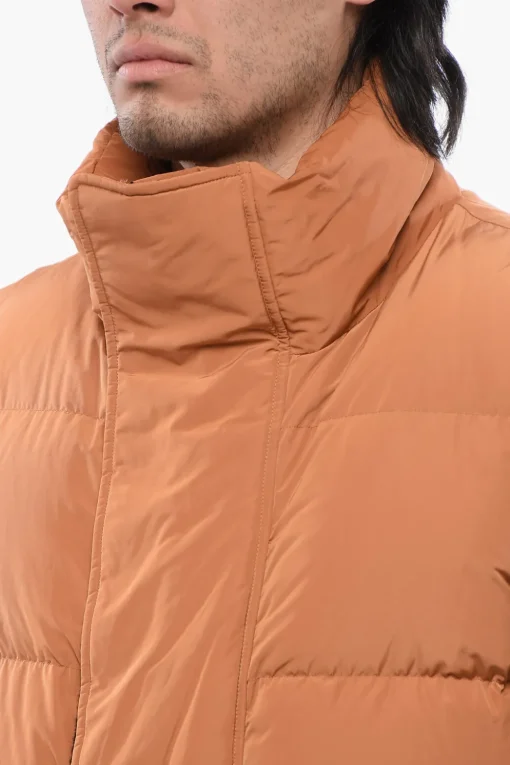 Best Piumino Smanicato con Velcro Logato Uomo Giubbotti|Giacche