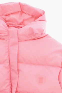 Fashion Piumino Trapuntato con Abbottonatura Nascosta Abbigliamento