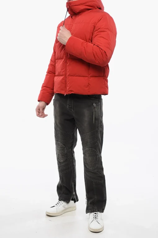 Piumino Trapuntato con Zip Frontale e Cappuccio>Aspesi Best
