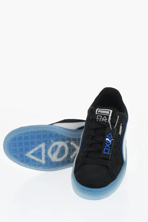 PLAYSTATION Sneakers Basse In Suede con Suola Trasparente>Puma Fashion