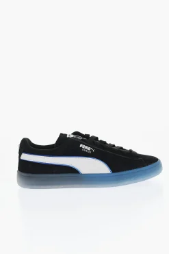 PLAYSTATION Sneakers Basse In Suede con Suola Trasparente></noscript>Puma Fashion