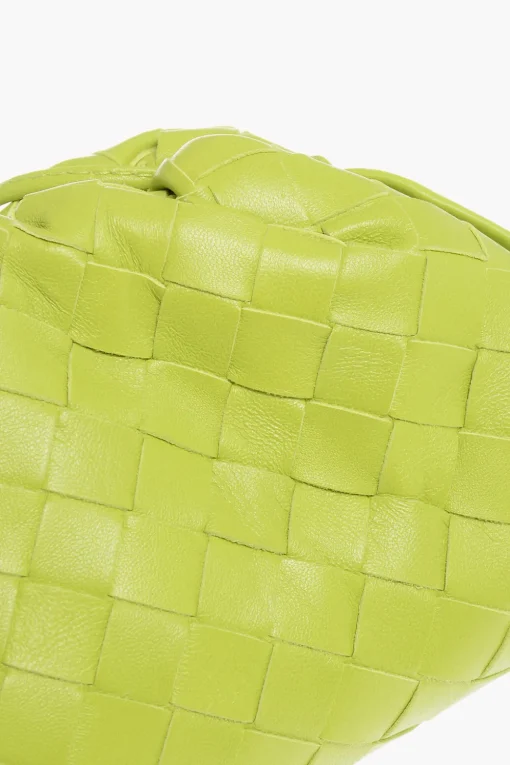 Clearance Pochette MINI POUCH in Pelle Intrecciata Donna Pochette E Buste