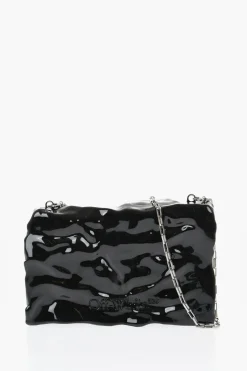 Pochette Rigida Crushed Sculpture Goffrata>Off-White Fashion