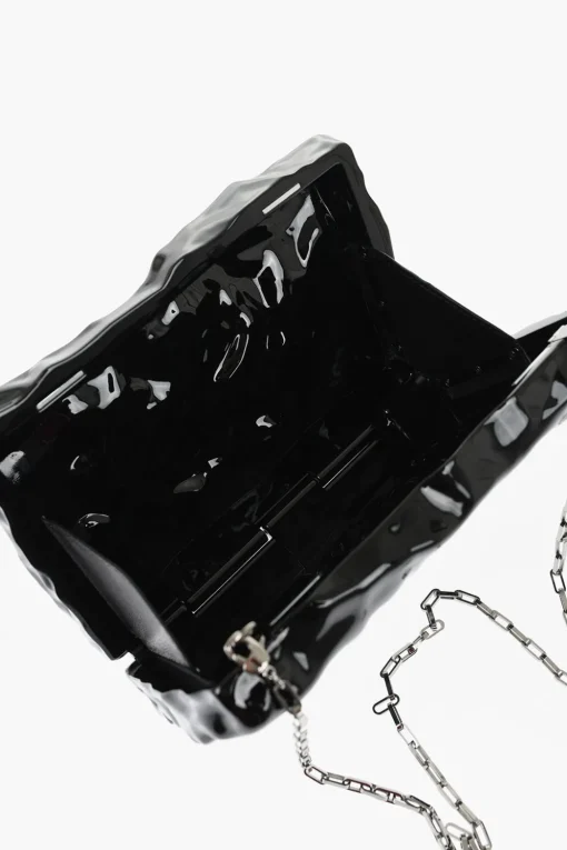 Pochette Rigida Crushed Sculpture Goffrata>Off-White Fashion