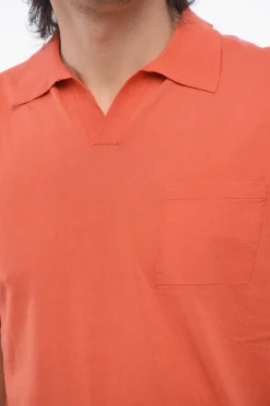 Discount Polo A Maniche Corte Con Taschino Uomo T-Shirt