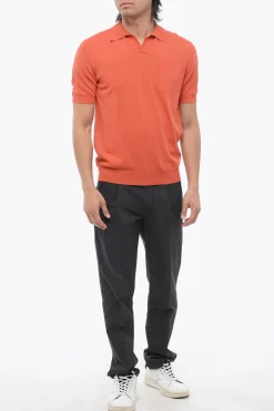 Discount Polo A Maniche Corte Con Taschino Uomo T-Shirt