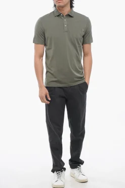 Polo In Cotone A Maniche Corte></noscript>Altea New