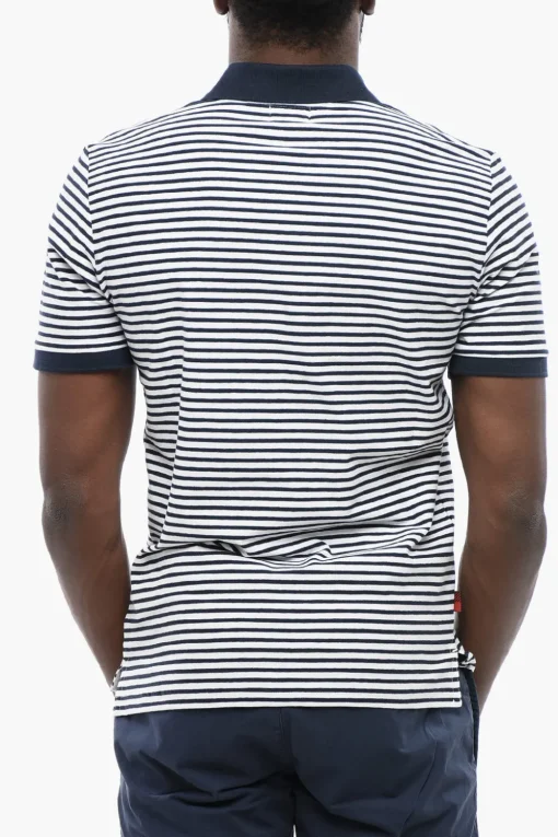 Best Polo in Cotone Stretch a Righe Uomo T-Shirt