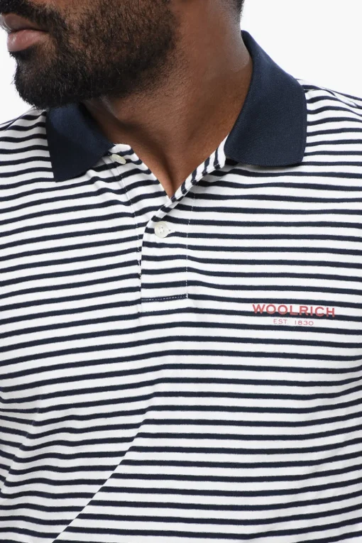 Best Polo in Cotone Stretch a Righe Uomo T-Shirt