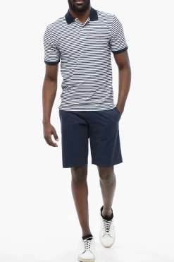 Best Polo in Cotone Stretch a Righe Uomo T-Shirt