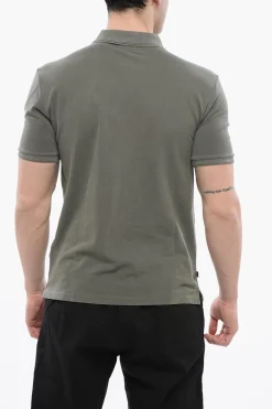 New Polo Mackinack con Ricamo Ton-sur-ton Uomo T-Shirt