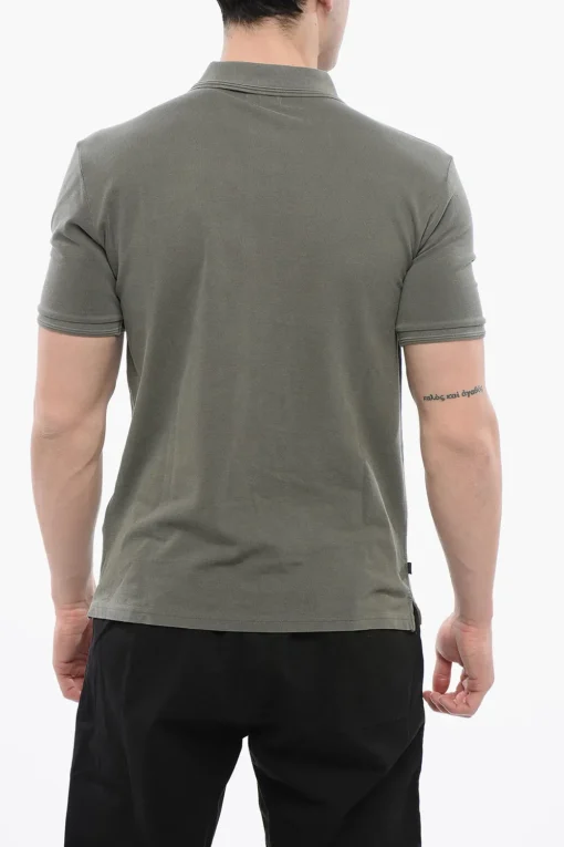New Polo Mackinack con Ricamo Ton-sur-ton Uomo T-Shirt