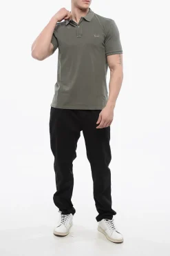 New Polo Mackinack con Ricamo Ton-sur-ton Uomo T-Shirt