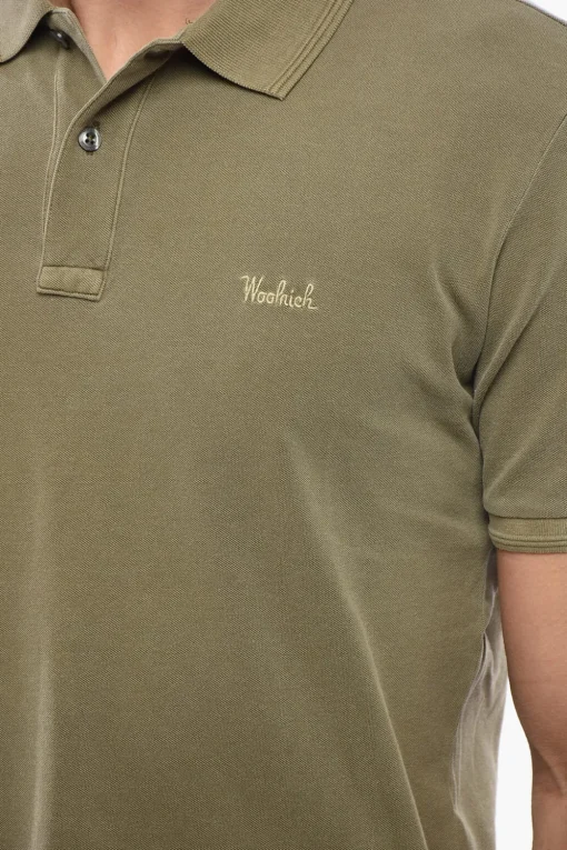 Clearance Polo Mackinack con Ricamo Ton-sur-ton Uomo T-Shirt