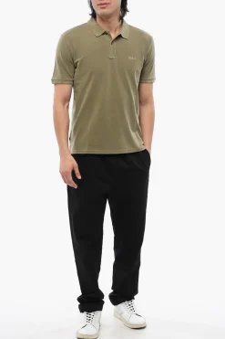Clearance Polo Mackinack con Ricamo Ton-sur-ton Uomo T-Shirt