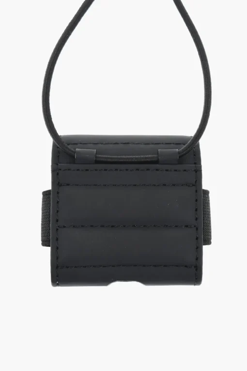 Clearance Porta Airpods da Collo In Pelle Vegan Uomo Accessori Hi-Tech