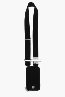 Sale Porta Cellulare a Tracolla in Pelle Spazzolata Uomo Borse A Spalla