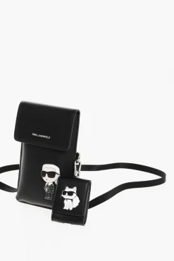 Porta Smartphone in Pelle con Custodia per Airpods Abbinata></noscript>Karl Lagerfeld Clearance