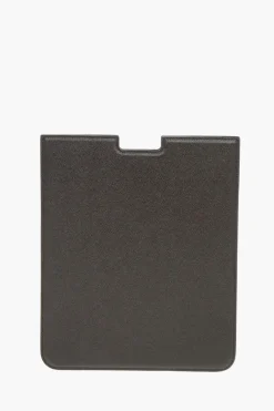 New Porta tablet in pelle con Logo Uomo Accessori Hi-Tech