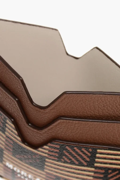 New Portacarte in Pelle CLASSIQUE con Motivo Geometrico Donna Portafogli