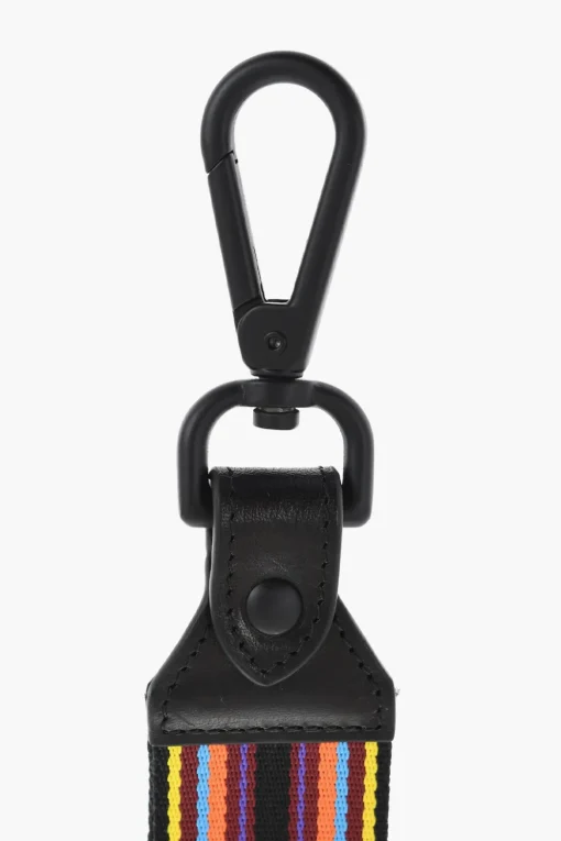 Portachiavi da Collo a Righe Multicolor con Logo in Rilievo>Dsquared2 Hot