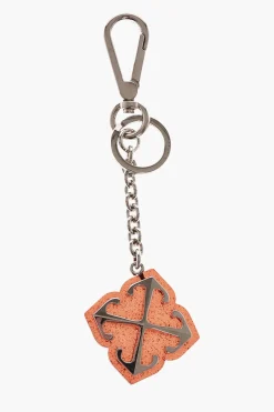 Portachiavi JITNEY in Ottone con Pendente>Off-White Discount