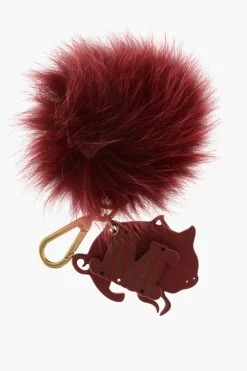 portachiavi TINACNY in pelle e pelliccia>Max Mara Clearance