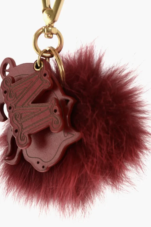 portachiavi TINACNY in pelle e pelliccia>Max Mara Clearance