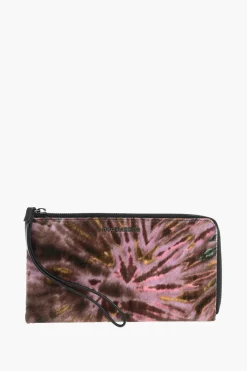 Portafogli in Cavallino con Motivo Tie Dye>Dsquared2 Clearance