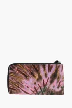 Portafogli in Cavallino con Motivo Tie Dye>Dsquared2 Clearance