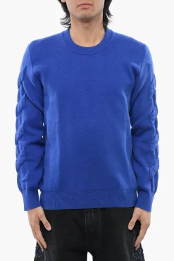 Discount Pullover Girocollo Con Dettagli In Rilievo Uomo Felpe